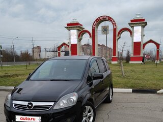 2011 Opel Zafira B Рестайлинг, чёрный, 800000 рублей, вид 4