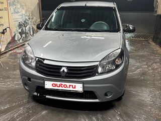 2011 Renault Sandero I, синий, 310000 рублей, вид 1