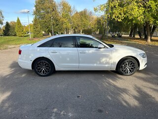 2014 Audi A6 IV (C7), белый, 1500000 рублей, вид 4