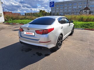 2014 Kia Optima III Рестайлинг, серебристый, 1140000 рублей, вид 4