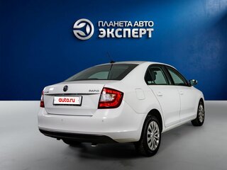 2019 Skoda Rapid I Рестайлинг, белый, 1294000 рублей, вид 4