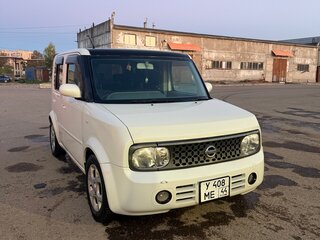 2007 Nissan Cube Cubic II (Z11), белый, 600000 рублей, вид 1