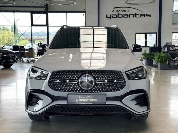 2025 Mercedes-Benz GLE 300 d II (V167) Рестайлинг, серый - вид 1