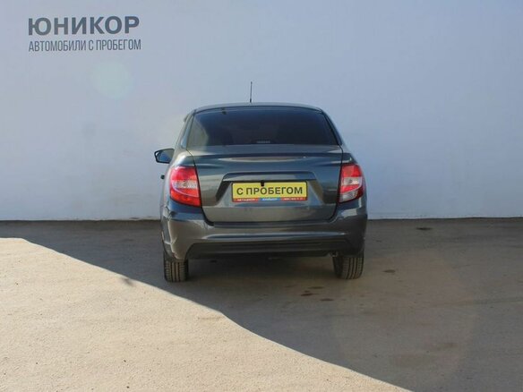 2020 Lada (ВАЗ) Granta I Рестайлинг, серый, 569000 рублей - вид 5