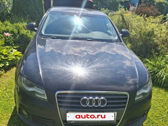 2008 Audi A4 IV (B8), чёрный, 980000 рублей