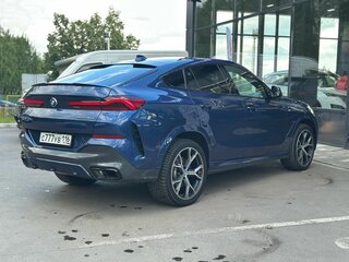 2021 BMW X6 30d III (G06), синий, 8220000 рублей, вид 4