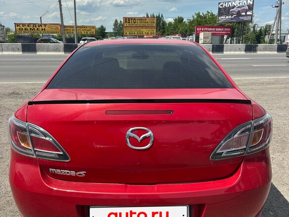 2011 Mazda 6 II (GH) Рестайлинг, красный, 985000 рублей - вид 13