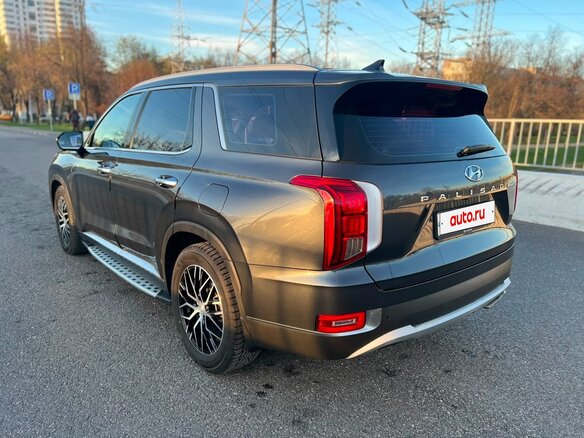 2019 Hyundai Palisade I, серый, 4100000 рублей - вид 5
