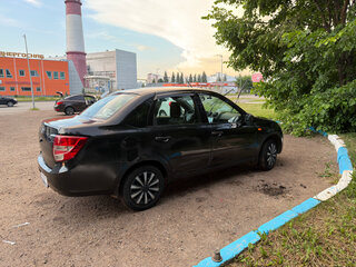 2015 Lada (ВАЗ) Granta I, чёрный, 330000 рублей, вид 5