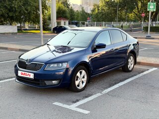 2015 Skoda Octavia III (A7), синий, 899000 рублей, вид 1