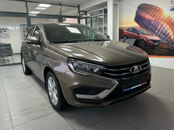 2026 Lada (ВАЗ) Vesta I Рестайлинг (NG), коричневый, 1880000 рублей - вид 1