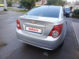 2012 Chevrolet Aveo II, серебристый, 535000 рублей, вид 4