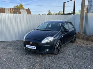 2008 Fiat Punto III Grande Punto, чёрный, 310000 рублей, вид 1