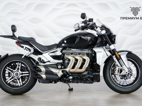 2023 Triumph Rocket 3, чёрный, 2249000 рублей, вид 1