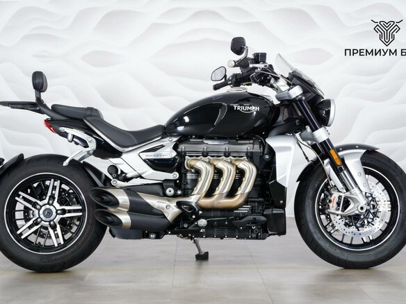 2023 Triumph Rocket 3, чёрный, 2249000 рублей