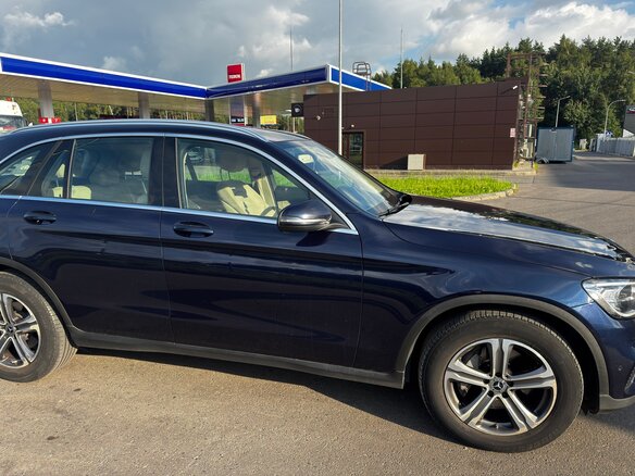 2020 Mercedes-Benz GLC 200 I (X253) Рестайлинг, синий, 3650000 рублей - вид 7