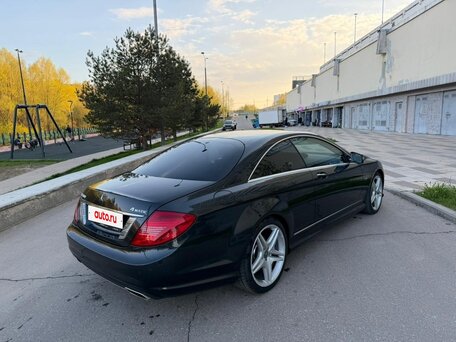 2010 Mercedes-Benz CL-Класс 500 III (C216) Рестайлинг, чёрный, 1770000 рублей, вид 4