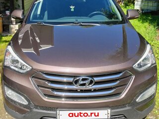2014 Hyundai Santa Fe III, коричневый, 1840000 рублей, вид 2