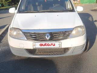 2012 Renault Logan I Рестайлинг, белый, 290000 рублей, вид 3
