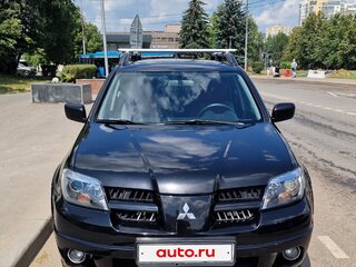 2007 Mitsubishi Outlander I, чёрный, 800000 рублей, вид 1
