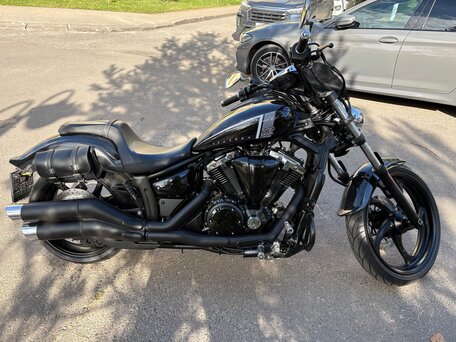2013 Yamaha XVS1300, чёрный, 1250000 рублей, вид 2