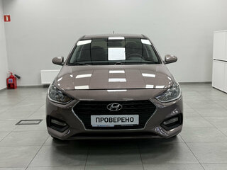 2018 Hyundai Solaris II, коричневый, 1100000 рублей, вид 2