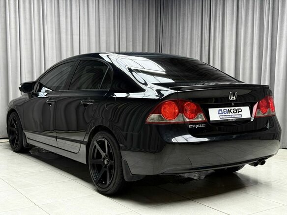2007 Honda Civic VIII, чёрный, 929000 рублей - вид 6