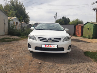 2010 Toyota Corolla X (E140, E150) Рестайлинг, белый, 1040000 рублей, вид 2