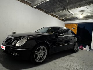 2007 Mercedes-Benz E-Класс 350 III (W211, S211) Рестайлинг, чёрный, 1800000 рублей, вид 2