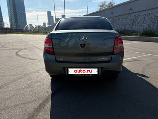 2013 Lada (ВАЗ) Granta I, серый, 330000 рублей, вид 4
