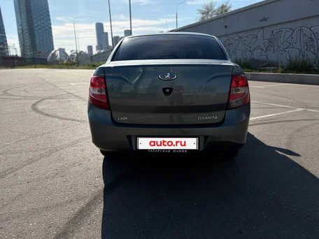 2013 Lada (ВАЗ) Granta I, серый, 330000 рублей, вид 4
