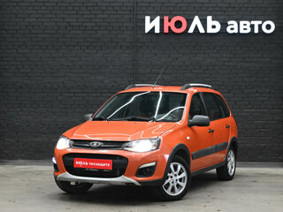 2017 Lada (ВАЗ) Kalina Cross II, оранжевый, 650000 рублей, вид 1