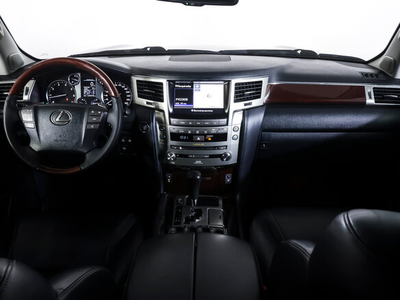 2012 Lexus LX 570 III Рестайлинг, чёрный, 4300000 рублей - вид 12
