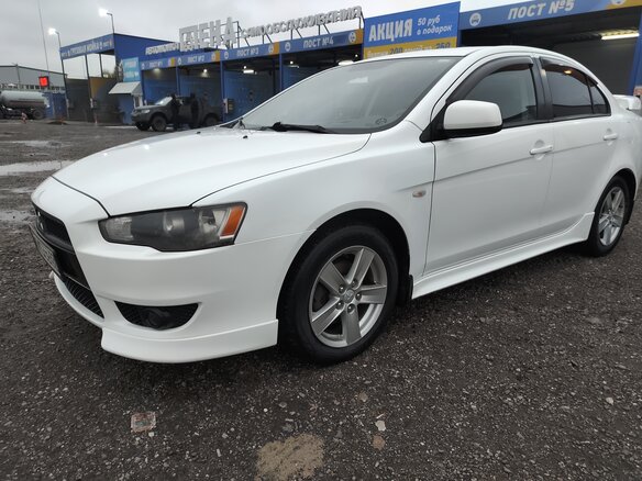 2008 Mitsubishi Lancer X, белый, 790000 рублей - вид 12