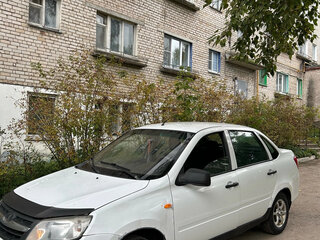 2013 Lada (ВАЗ) Granta I, белый, 130000 рублей, вид 3