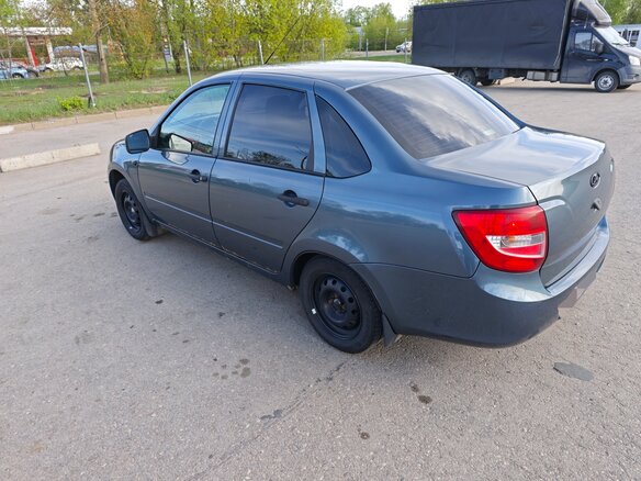 2015 Lada (ВАЗ) Granta I, синий, 300000 рублей - вид 10
