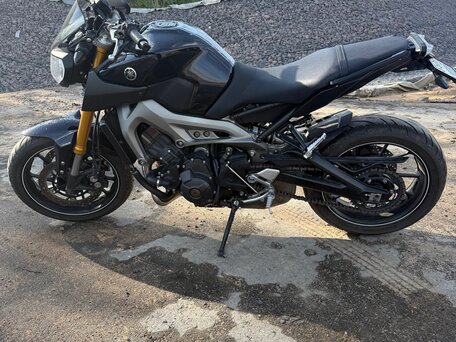 2014 Yamaha MT-09 (FZ-09), фиолетовый, 660000 рублей, вид 1
