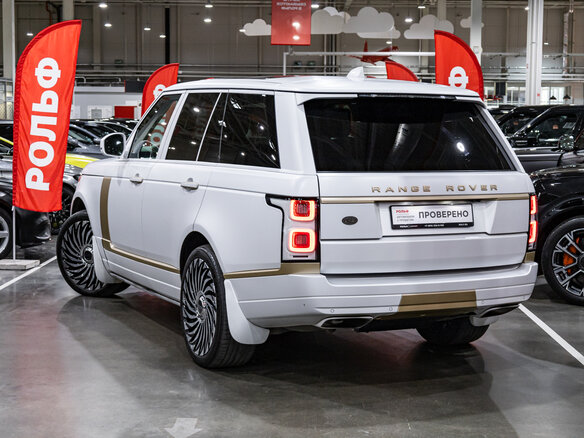 2019 Land Rover Range Rover Long IV Рестайлинг, синий, 5490000 рублей - вид 8
