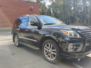2013 Lexus LX 570 III Рестайлинг, чёрный, 4000000 рублей, вид 2