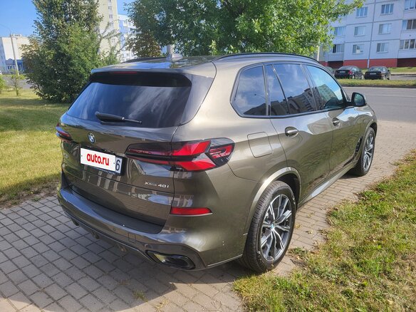 2025 BMW X5 40i IV (G05/G18) Рестайлинг, зелёный, 11600000 рублей - вид 6