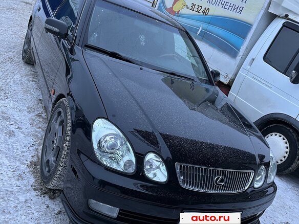 2001 Lexus GS 430 II Рестайлинг, чёрный, 1175000 рублей - вид 1
