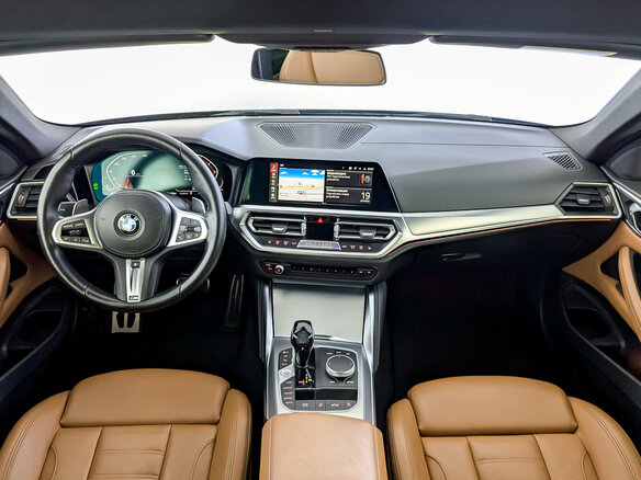 2021 BMW 4 серии 420i G22, G23, G26, синий, 5490000 рублей - вид 13