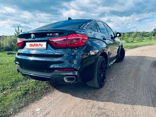 2016 BMW X6 30d II (F16), чёрный, 4200000 рублей, вид 5