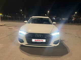 2019 Audi A6 40 TDI V (C8), белый, 3750000 рублей, вид 2