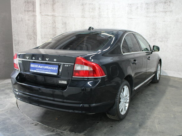 2011 Volvo S80 II Рестайлинг, чёрный - вид 5