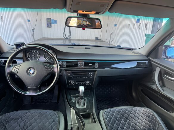 2007 BMW 3 серии 320i V (E90/E91/E92/E93), синий - вид 8