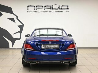 2017 Mercedes-Benz SLC 200 I (R172), синий, 3034000 рублей, вид 5