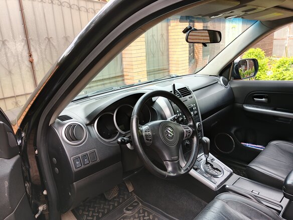 2008 Suzuki Grand Vitara II Рестайлинг, чёрный, 980000 рублей - вид 6