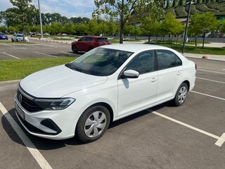 2020 Volkswagen Polo VI, белый, 1400000 рублей, вид 4