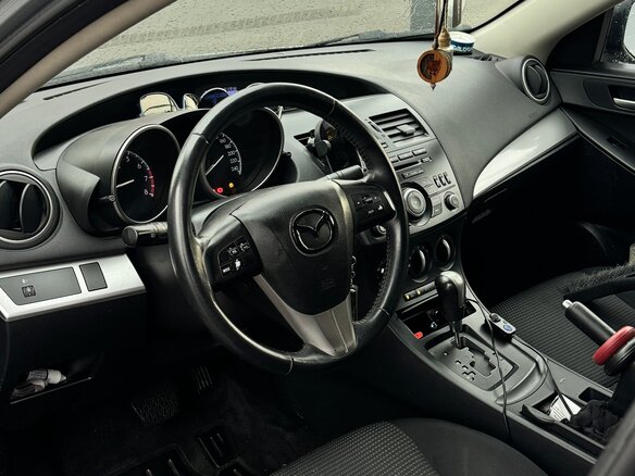 2011 Mazda 3 II (BL) Рестайлинг, серебристый, 920000 рублей - вид 8